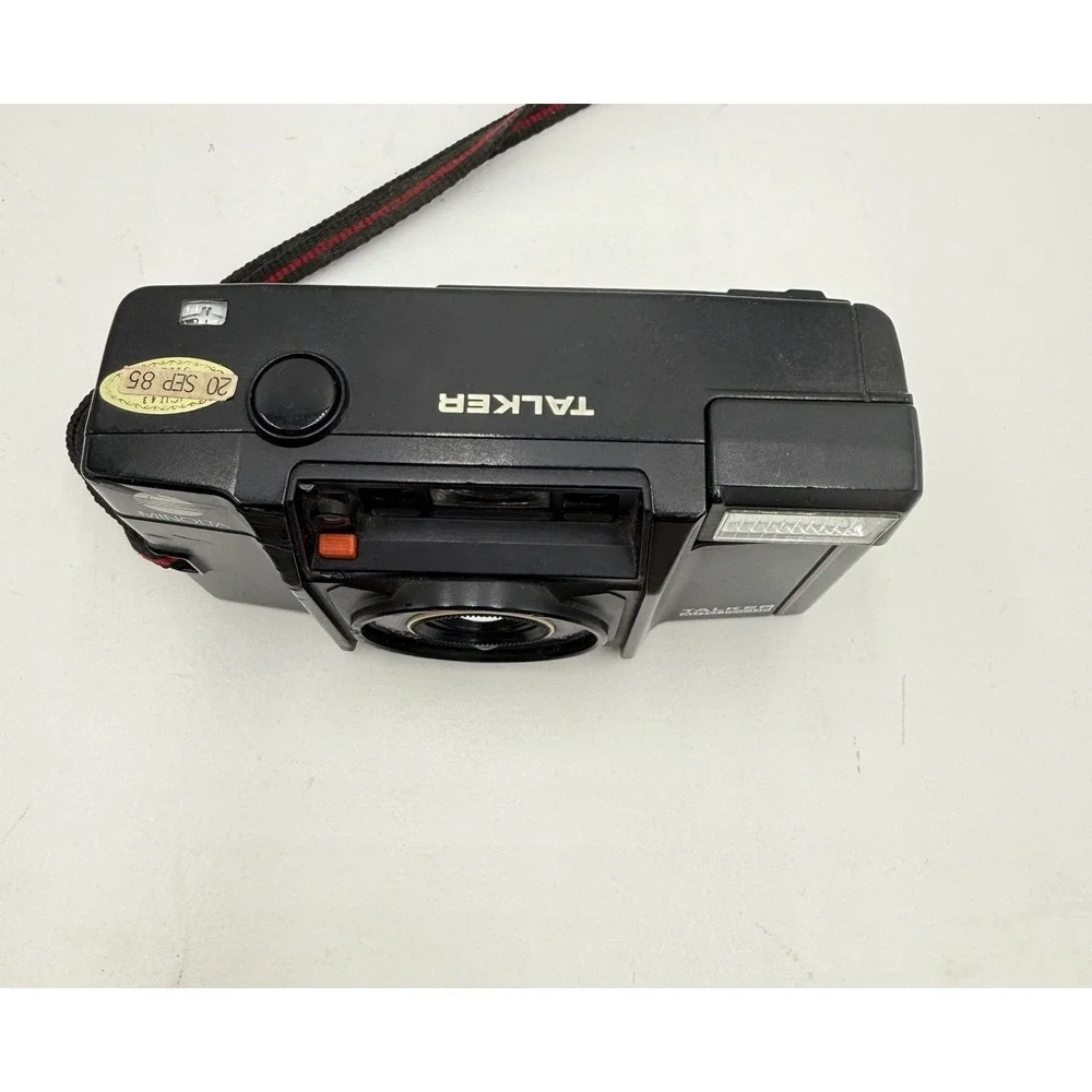 Minolta Talker AFSv 35mm Point Shoot Film Camera Autofocus Tested Working w Case